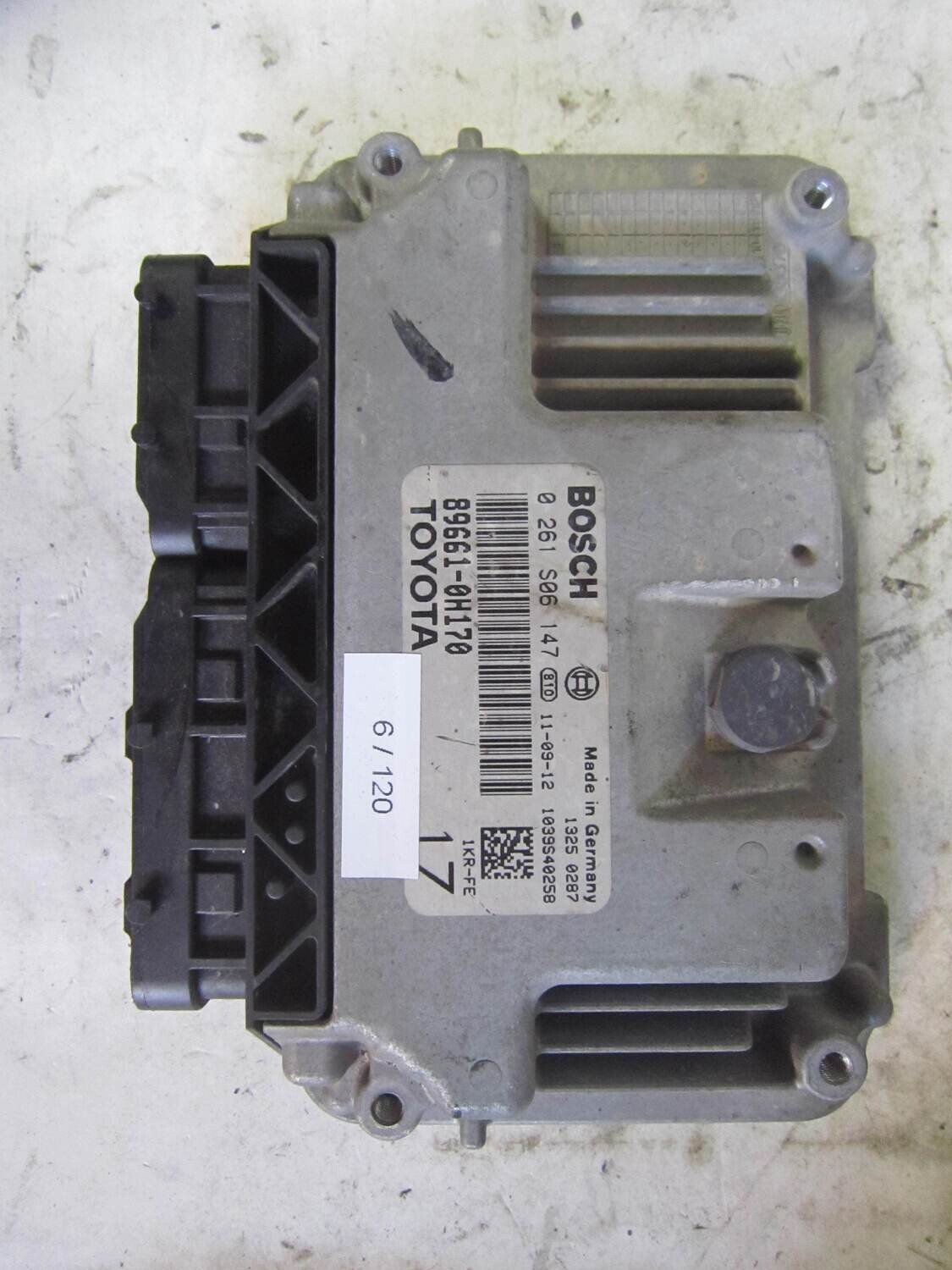 6-120 Centralina Motore Bosch 0 261 S06 147 0261S06147 89661-0H170 896610H170 1039S40258 TOYOTA Benzina AYGO