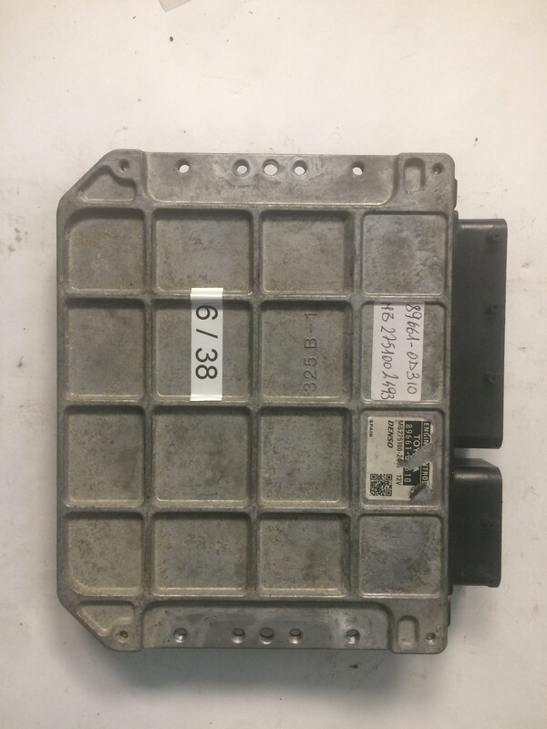 6-38 Centralina Motore Denso 896610D310 MB2751002493  TOYOTA  yaris 1.3 bz