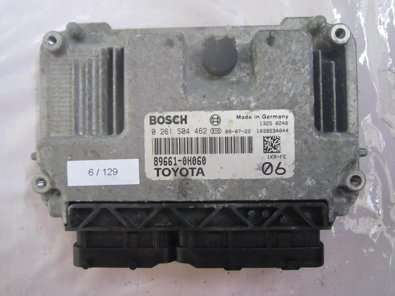 6-129 Centralina Motore Bosch 0 261 S04 462 0261S04462 89661-0H060 896610H060 1039S34044 TOYOTA Benzina VARIE