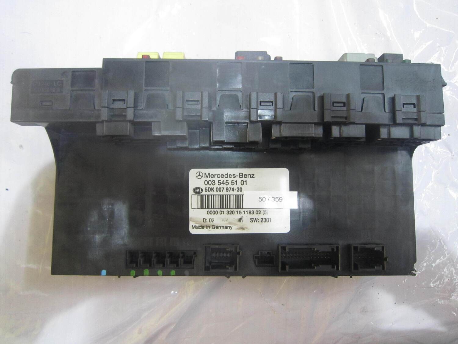 50-359 Body Computer Hella Kg 003 545 51 01 0035455101 5DK 007 974-30 5DK00797430 Q:02 Mercedes Diesel CLASSE  C