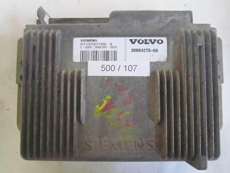 500-107 Centralina Motore Siemens S113727100G S113727100 G 30864275-0A 308642750A       VOLVO  S40 V40