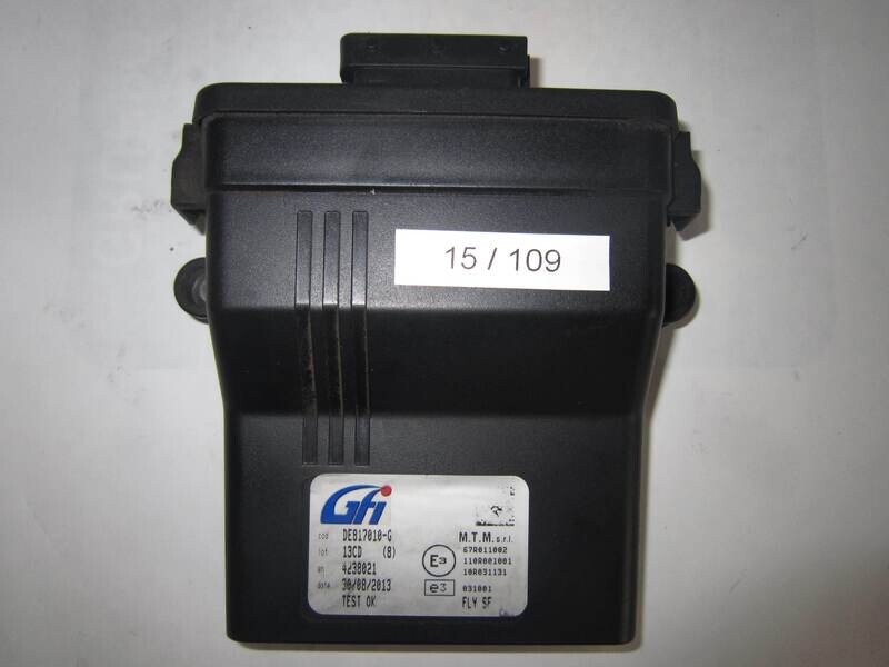 15-109 Centralina GPL M.T.M.  67R011002 DE817010-G DE817010G FLY SF Benzina/GPL