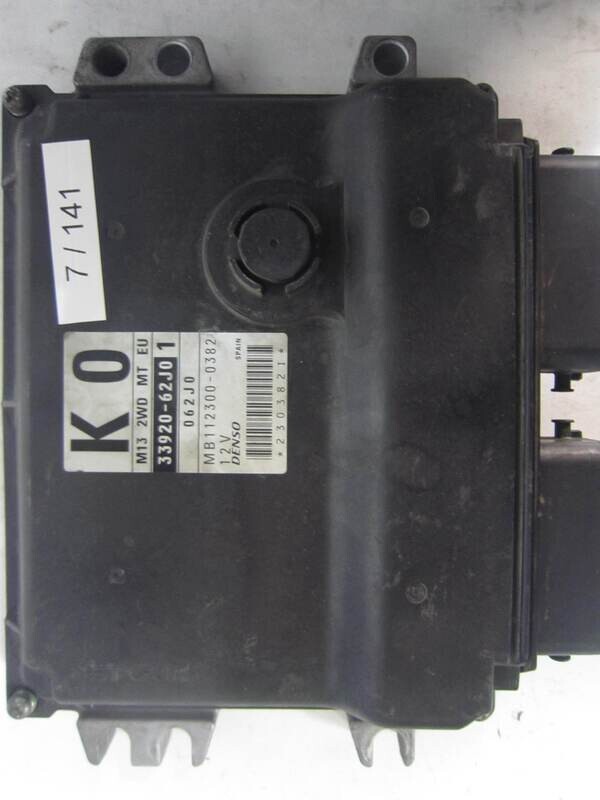7-141 Centralina Motore Denso 3392062J0 33920-62J0 MB112300-0382 MB1123000382 M13 2WD MT EU M132WDMTEU     SUZUKI  SWIFT 1.3