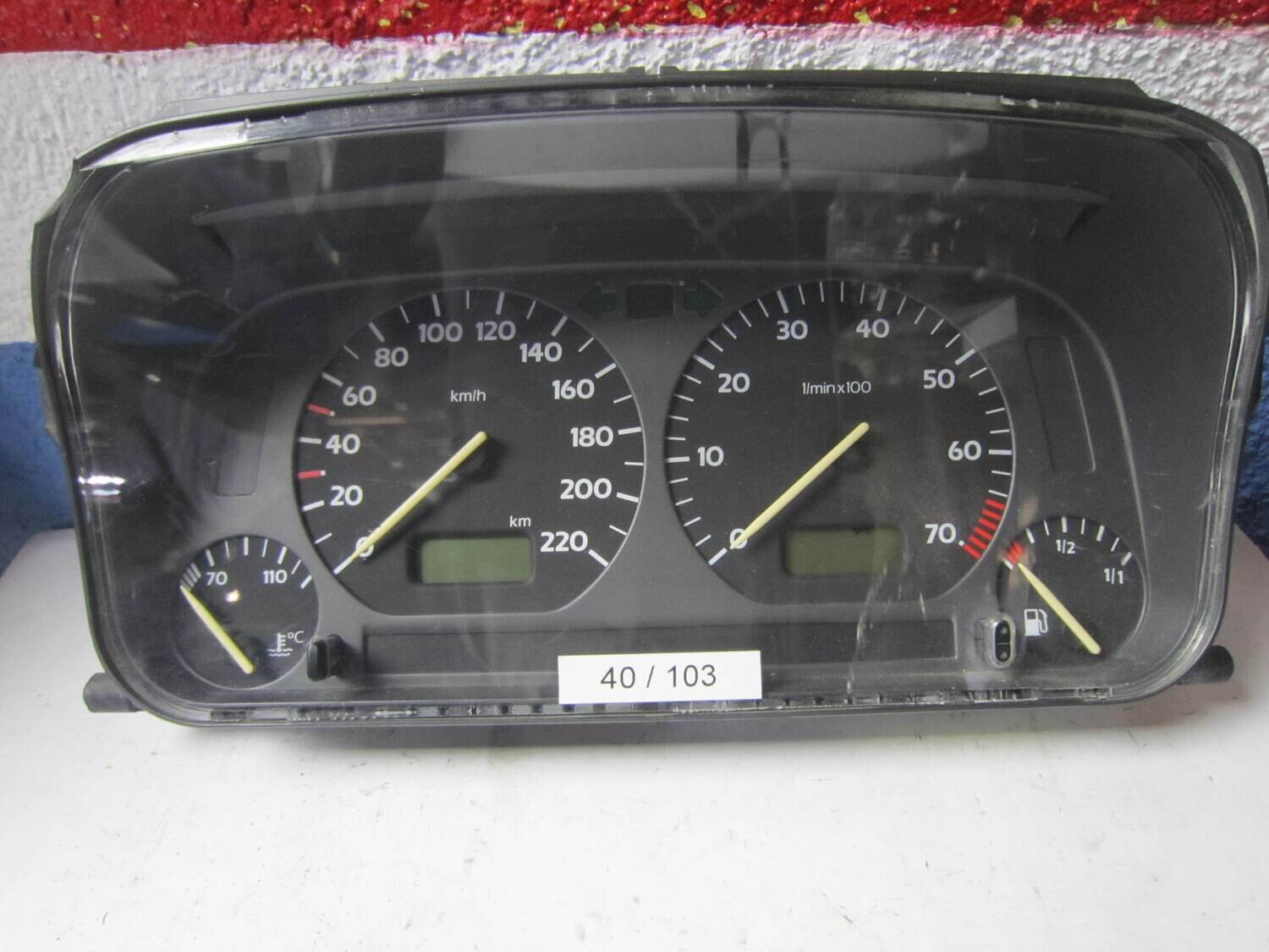 40-103 Quadro Strumenti / Contachilometri TRW 354 001 002 354001002 1H0919881N VOLKSWAGEN BENZINA VENTO 1.9