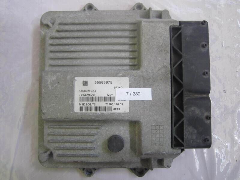 7-282 Centralina Motore Magneti Marelli 55563975 71600.146.03 7160014603 MJD 6O2.Y5 33920-72KQ1 SUZUKI Diesel SWIFT