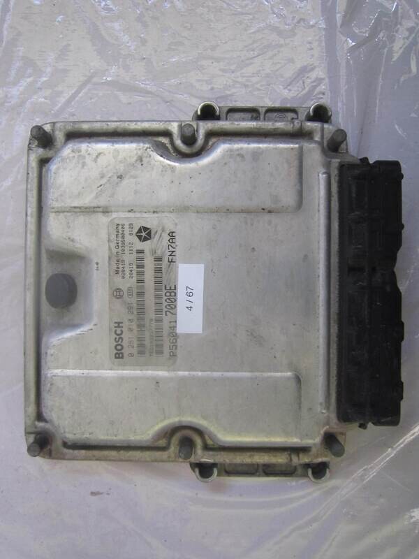 4-67 Centralina Motore Bosch 0 281 010 291 0281010291 P56041 700BE FN7AA P56041700BEFN7AA 1039S00406 JEEP Diesel VARIE