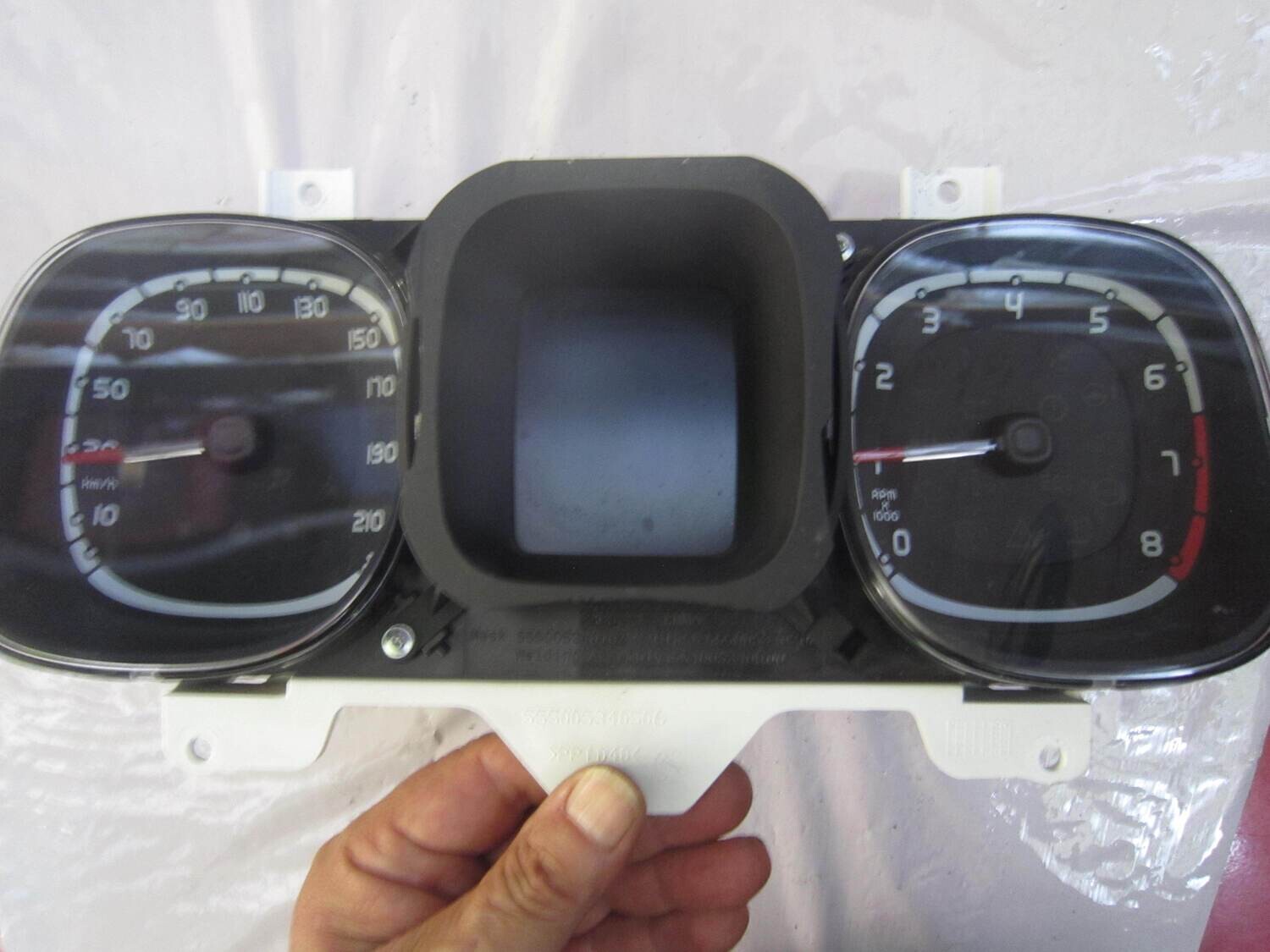 40-362 Quadro Strumenti / Contachilometri Alfa Romeo / Fiat / Lancia 0887766550 503005340410   D369B01 52010280 Benzina PANDA