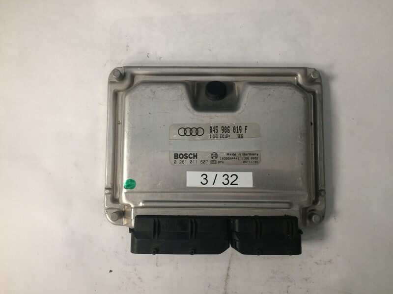 3-32 Centralina Motore Bosch 0281011607 045906019F 1039S04441 VOLKSWAGEN VOLKSWAGEN AUDI A2 1.4 TDI