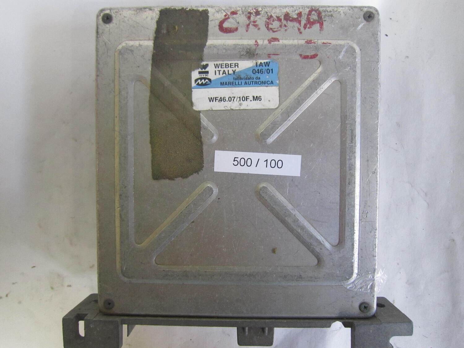 500-100 Centralina Motore Weber Italy IAW 046/01 IAW04601 WF46.07/10F.M6 WF460710FM6 ALFA ROMEO / FIAT / LANCIA Benzina CROMA 2.0