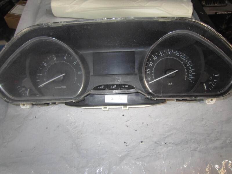 40-323 Quadro Strumenti / Contachilometri Citroen / Peugeot 9678506880 769317790U Benzina 2008