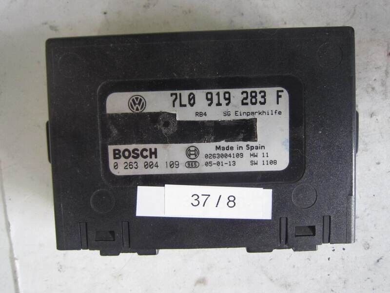37-8 Centralina sensori parcheggio Bosch 0 263 004 109 0263004109 7l0 919 283 F 7l0919283F HW 11 SW 1108 RB4 PORSCHE Generica CAYENNE