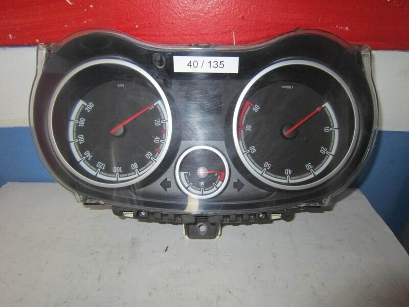 40-135 Quadro Strumenti / Contachilometri Johnson Controls P0013312043 1303304 OPEL Benzina CORSA