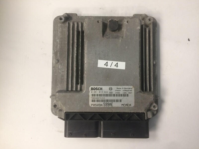 4-4 Centralina Motore Bosch 0 281 013 444 0281013444 P05094 599AE P05094599AE 1039S22785 MCAEA JEEP Diesel COMPASS 2.0