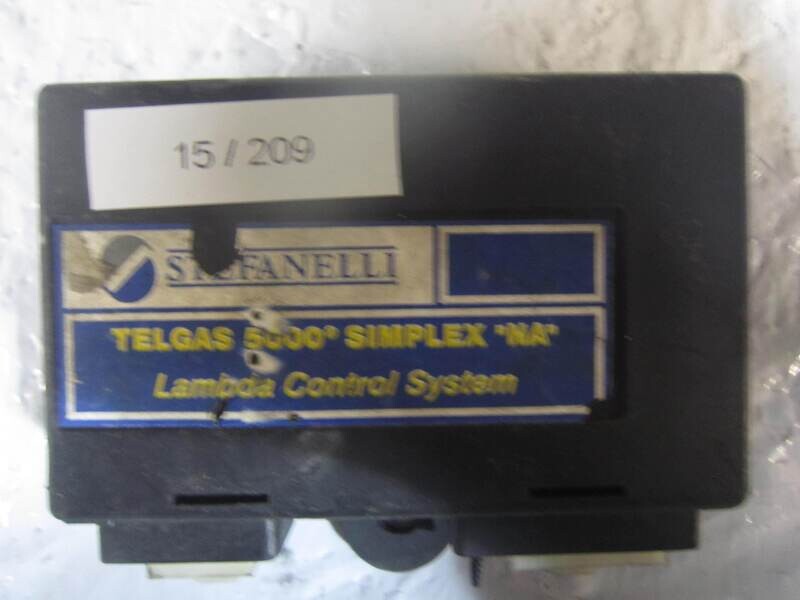 15-209 Centralina GPL Stefanelli TELGAS 5000 SIMPLEX NA TELGAS5000SIMPLEXNA LAMBDA CONTROL SYSTEM Benzina/GPL