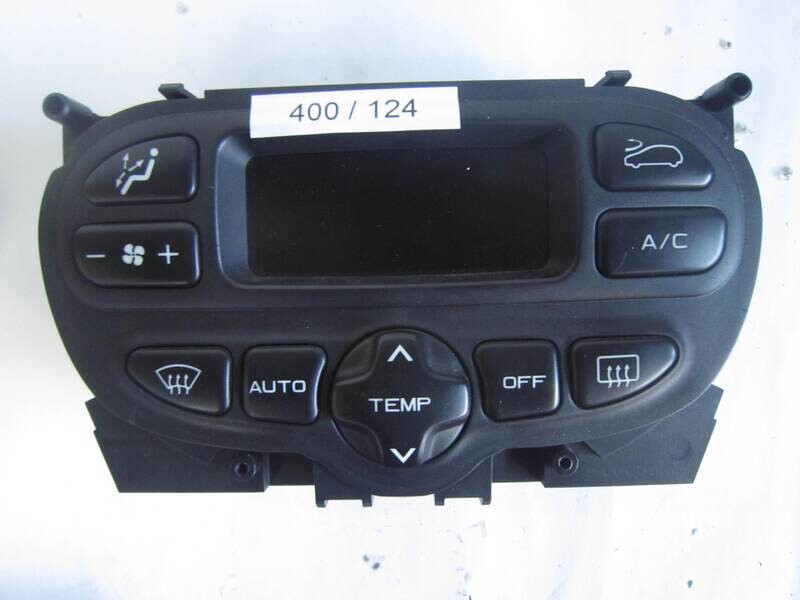 400-124 unità di controllo del clima behr  96430550xt d9423  216779202  sw4.0 sw40 hw6  citroen / peugeot benzina 206   1.4