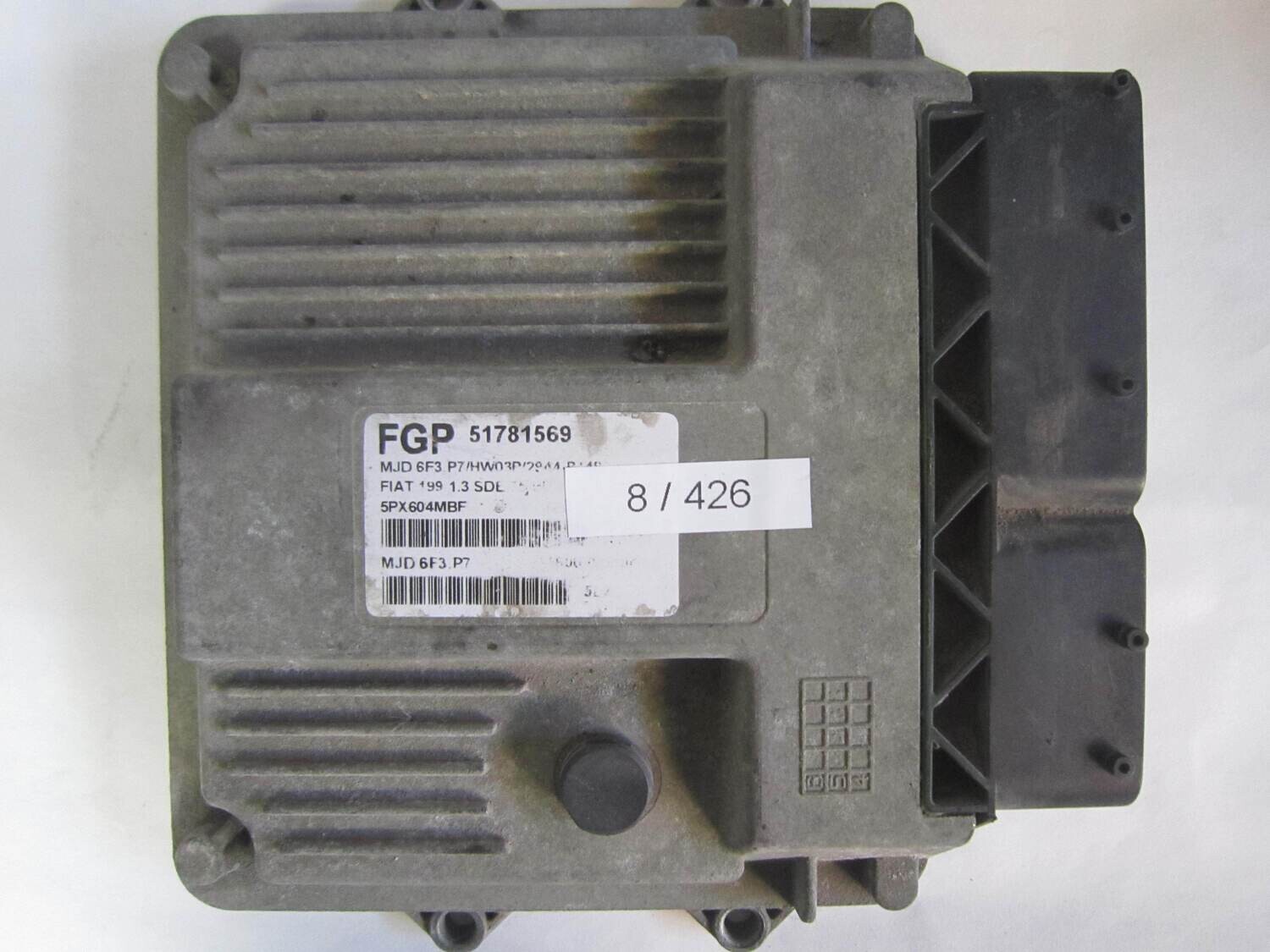 8-426 Centralina Motore Magneti Marelli 51781569 MJD 6F3.P7 MJD6F3P7 71600.019.04 D032 ALFA ROMEO / FIAT / LANCIA Diesel GRANDE PUNTO 1.3
