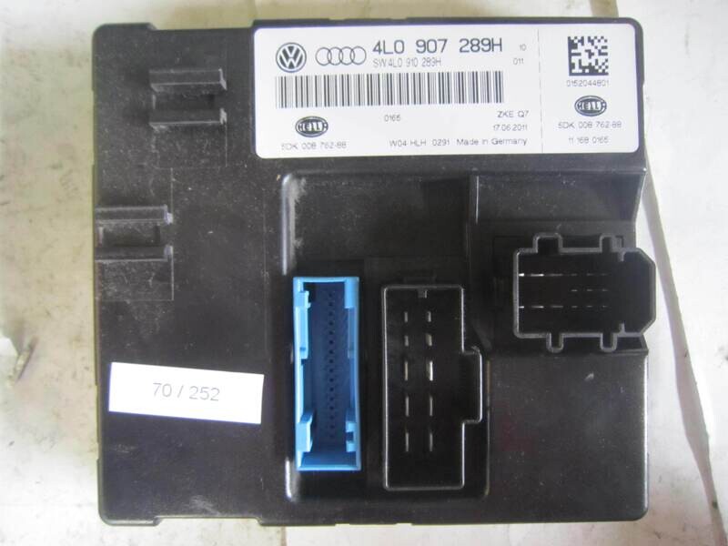 70-252 Modulo di Controllo Hella KG 4L0 907 289H 4L0907289H 5DK 008 762-88 5DK00876288 ZKE Q7 AUDI Generica Q 7