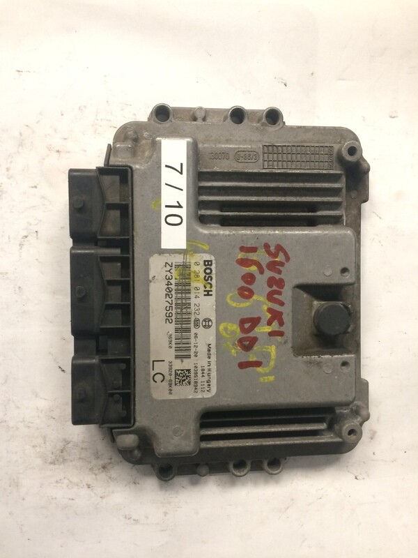7-10 Centralina Motore Bosch 0281014232 0 281 014 232 ZY34027592  1039S18942      SUZUKI  4 X 4  1.6 D
