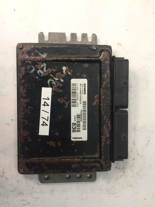 14-74 Centralina Motore Siemens S110921002 H S110921002H P30858836 C00A 836 RENAULT Benzina CLIO 1.6