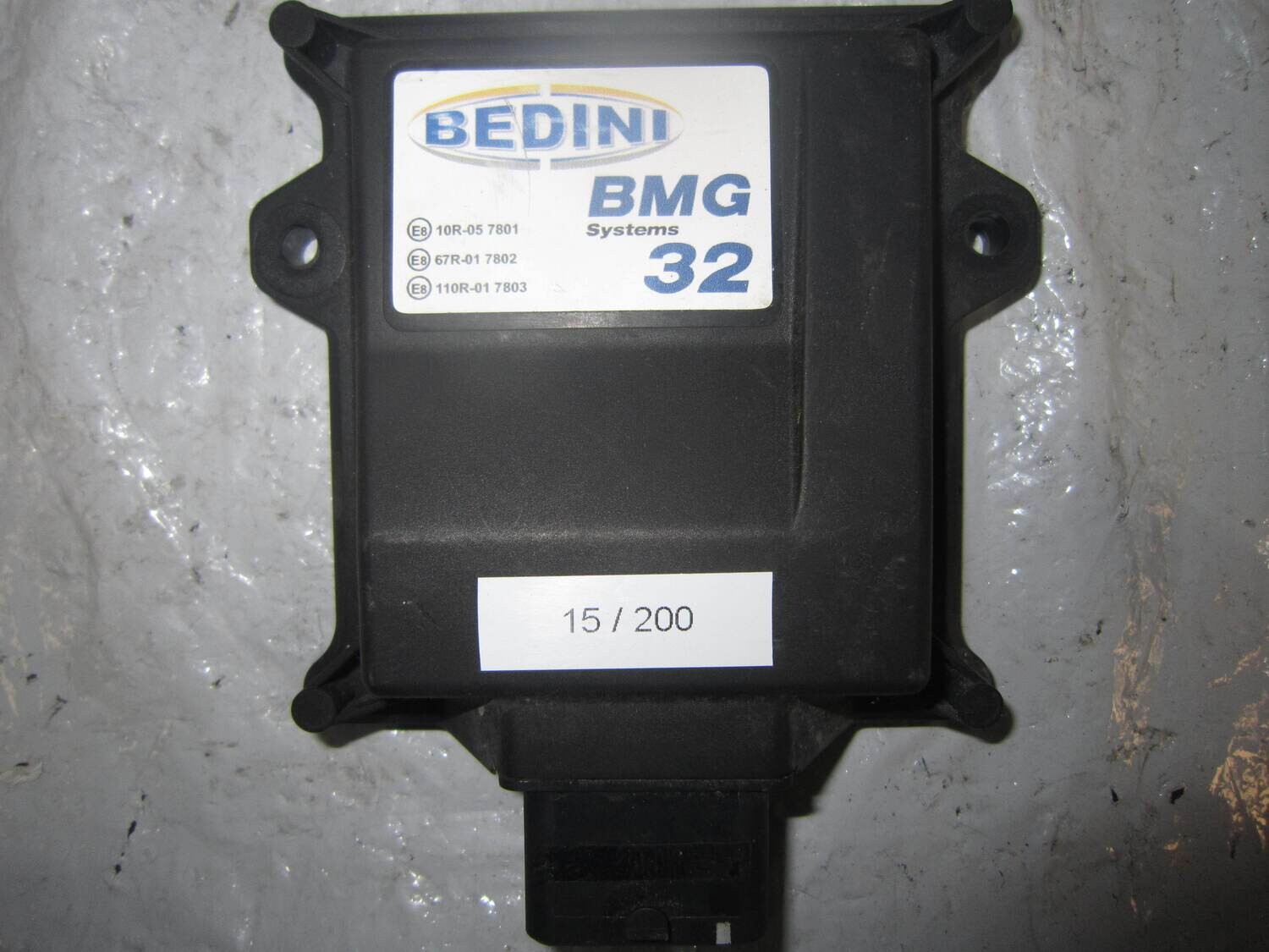 15-200 Centralina GPL Bedini BMG SYSTEMS 32 SYSTEMS32 10R-05 7801 67R-01 7802 110R-01 7803 Benzina/GPL