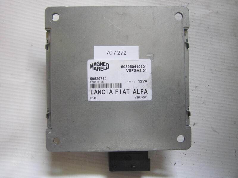 70-272 Modulo Nav Radio CD Player Magneti Marelli 50520764 503950410301 VSFGA2.01 ALFA ROMEO / FIAT / LANCIA VARIE