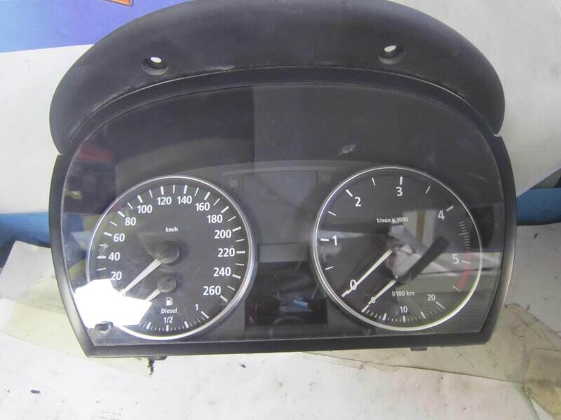 40-283 Quadro Strumenti / Contachilometri Borg 1025350-50 102535050 9 110 205-04 911020504 SW 5C.50.80 HW 0F BMW Diesel SERIE 3