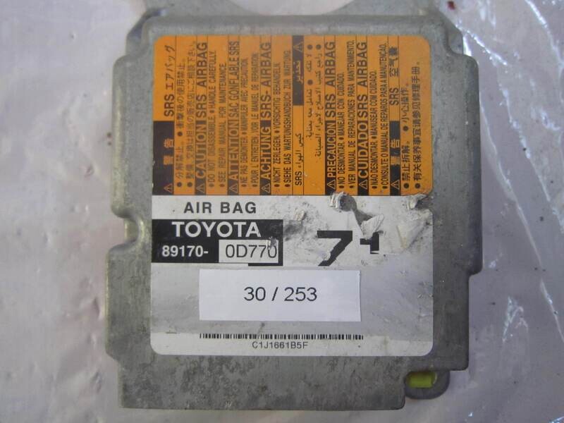 30-253 Centralina Airbag Toyota 89170-OD770 89170OD770 Ibrida YARIS