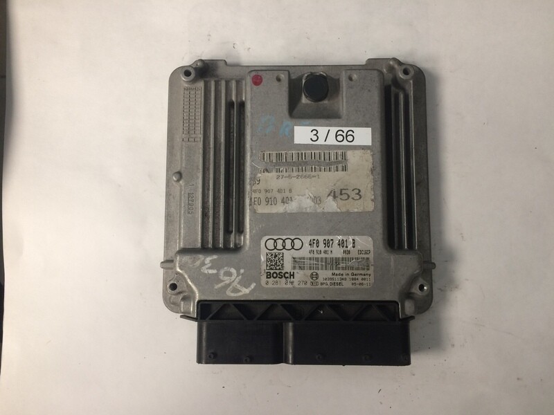 3-66 Centralina Motore Bosch 0281012270 4F0907401B 1039S11349 VOLKSWAGEN AUDI A6 3L V6