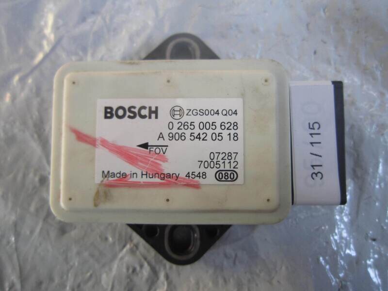 31-115 Sensore Antimbardata Bosch 0 265 005 628 0265005628 A 906 542 05 18 A9065420518 MERCEDES BENZ SPRINTER
