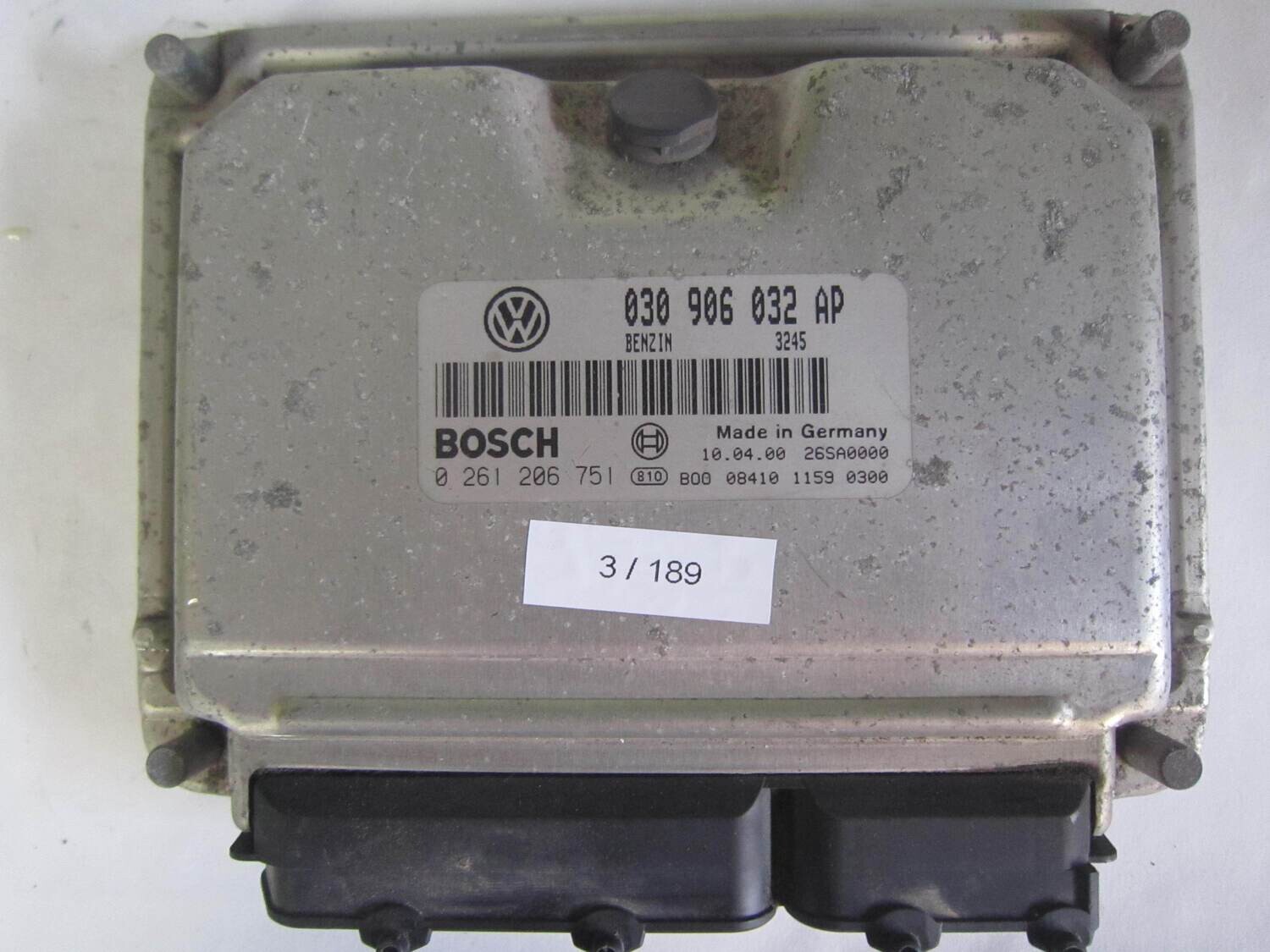 3-189 Centralina Motore Bosch 0 261 206 751 0261206751 030 906 032 AP 030906032AP 26SA0000 3245 VOLKSWAGEN VARIE