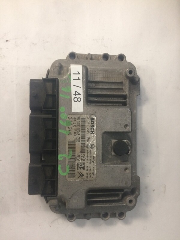 11-48 Centralina Motore Bosch 0 261 208 903 0261208903 9652552380 1039S13589 ME7.4.5 CITROEN / PEUGEOT Benzina VARIE 1.1