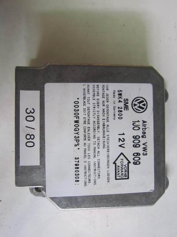 30-80 Centralina Airbag Sme 5WK4 2800 5WK42800 1J0 909 609 1J0909609 VOLKSWAGEN GOLF