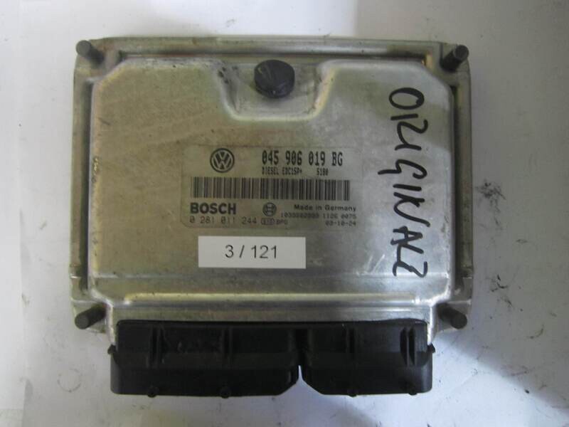 3-121 Centralina Motore Bosch 0 281 011 244 0281011244 045 906 019 BG 045906019BG 1039S02899 EDC15P SEAT Diesel IBIZA 1.4