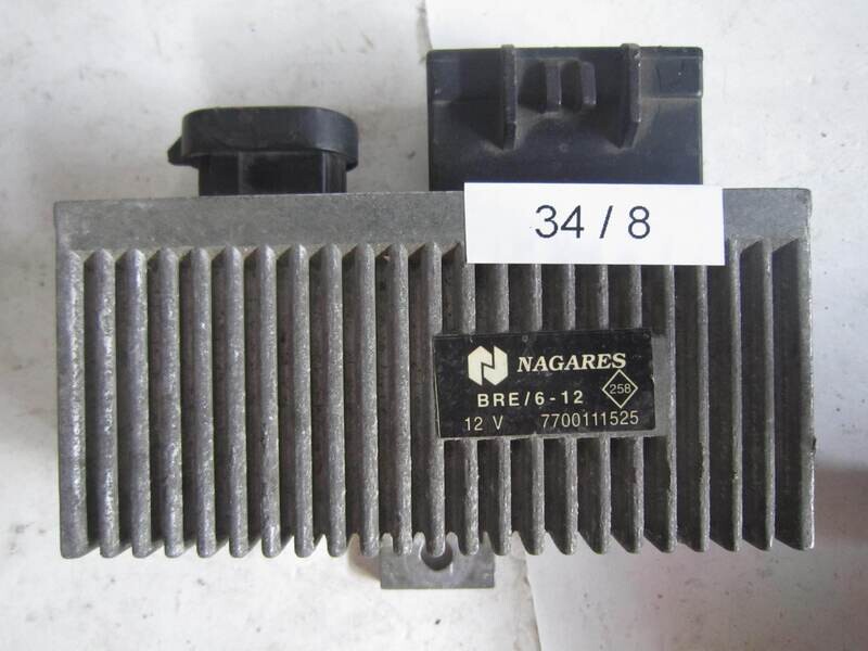 34-8 Centralina Accensione Nagares 7700111525 BRE/6-12 BRE612 RENAULT VARIE