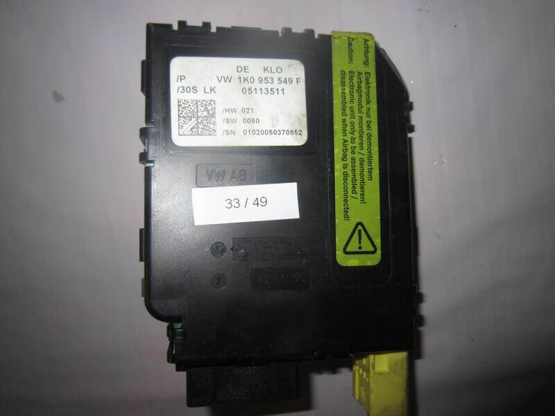 33-49 Centralina Servosterzo / Angolo Sterzata Volkswagen DE KLO DEKLO 1K0 953 549 F 05113511   VOLKSWAGEN GENERICA VARIE
