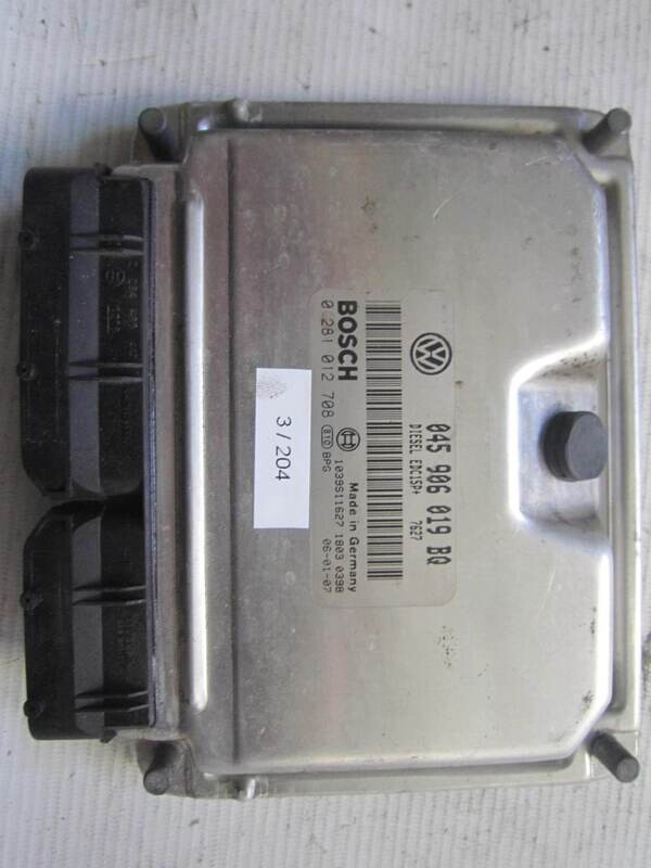 3-204 Centralina Motore Bosch 0 281 012 708 0281012708 045 906 019 BQ 045906019BQ 1039S11627 EDC15P SEAT Diesel IBIZA