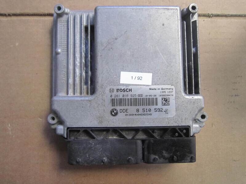 1-92 Centralina Motore Bosch 0 281 016 925 0281016925 DDE 8 510 592 DDE8510592 1039S38470 030406656 BMW Diesel SERIE 3 SERIE 1 2.0