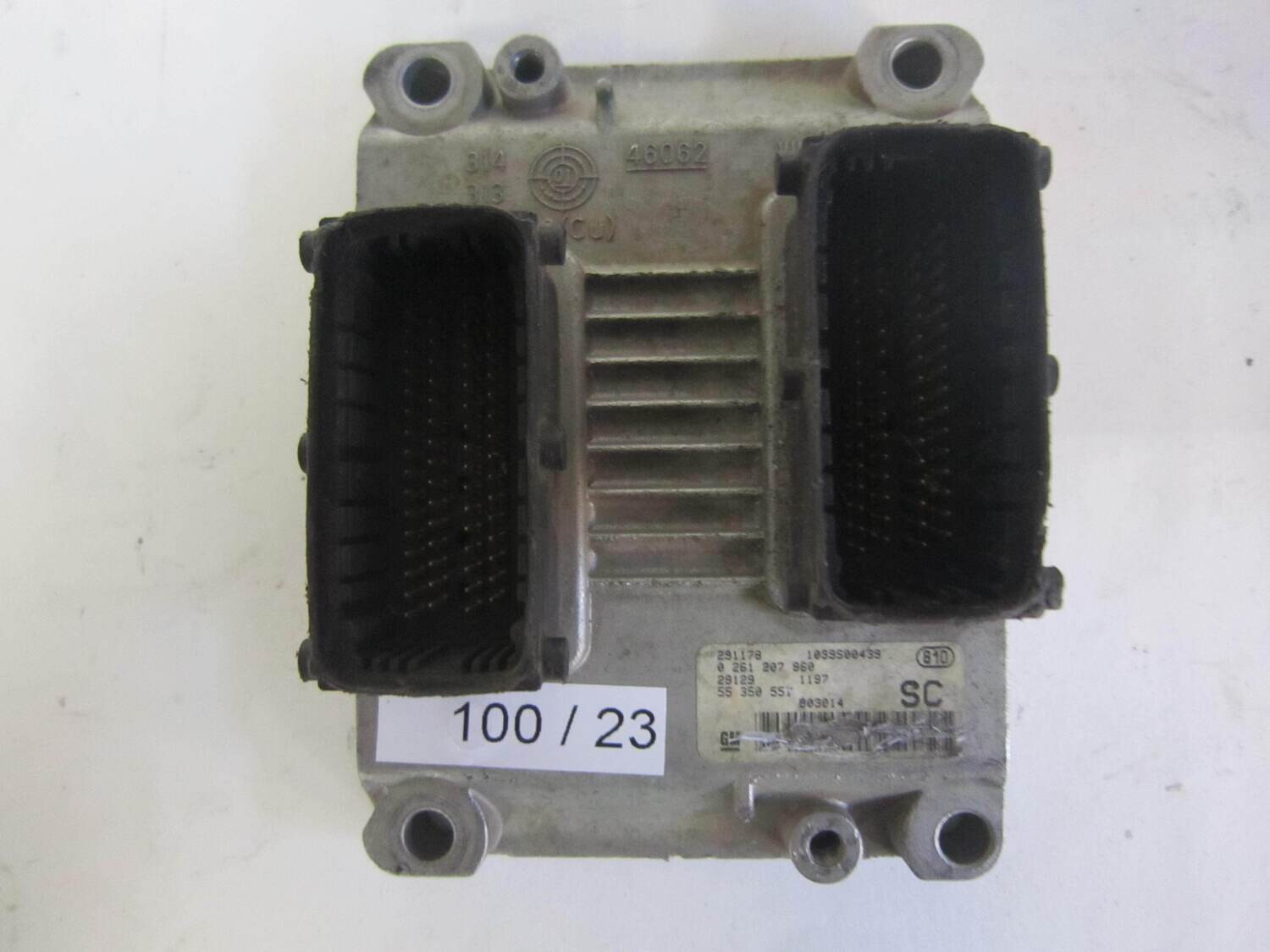 100-23 Centralina Motore Bosch 0 261 207 960 0261207960 55 350 551 55350551 1039S00439 OPEL Benzina CORSA 1.0