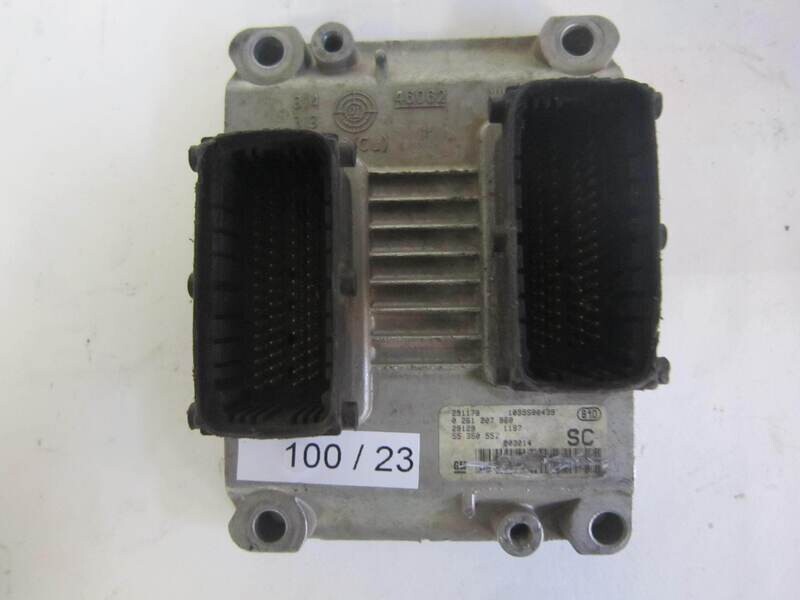 100-23 Centralina Motore Bosch 0 261 207 960 0261207960 55 350 551 55350551 1039S00439 OPEL Benzina CORSA 1.0