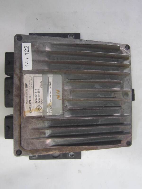 14-122 Centralina Motore Delphi  R0410B024C 8200334419  8200414354  81044C    RENAULT  MEGANE SCENIC 1.5 DCI