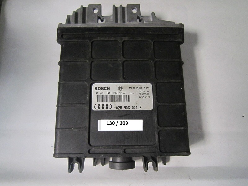 130-209 Centralina Motore Bosch 0 281 001 366/367 0281001366367 028 906 021 F 028906021F AUDI Diesel A 4 1.9