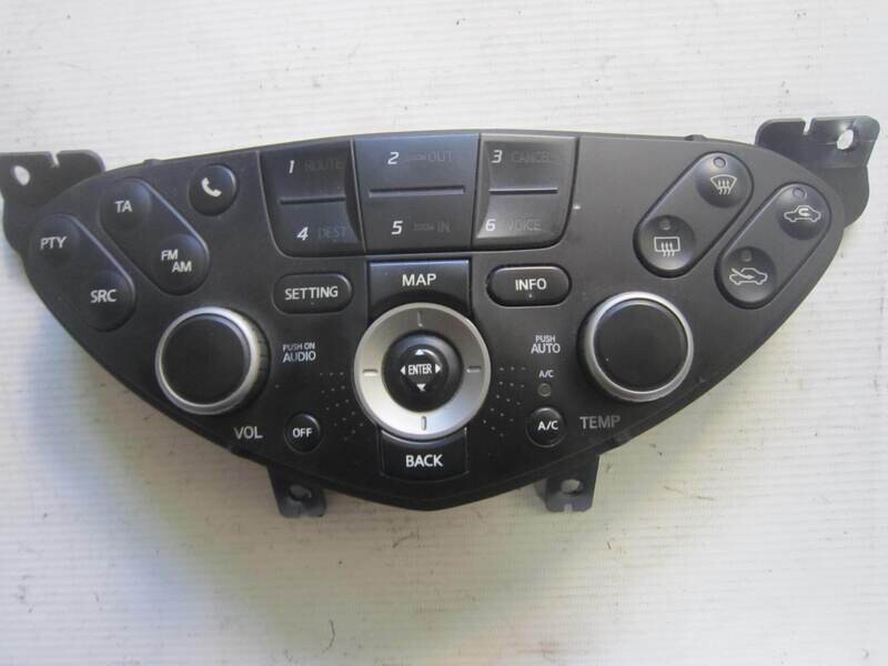 400-238 Unità Comandi Centrali Xanavi informatics Corp. 28395 AV620 28395AV620 CSW-5830C CSW5830C SW ASSY-AV&NAVI NISSAN Generica PRIMERA