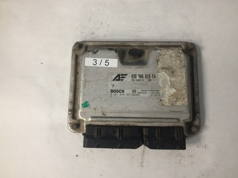 3-5 Centralina Motore Bosch 0281010629 038906019FA 28SA4849 VOLKSWAGEN VOLKSWAGEN SHARAN FORD GALAXY 1.9 TDI