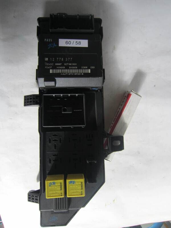 60-58 Scatola Fusibili Temic 12 778 377 12778377 356967 SC718810500 SAAB 9_3