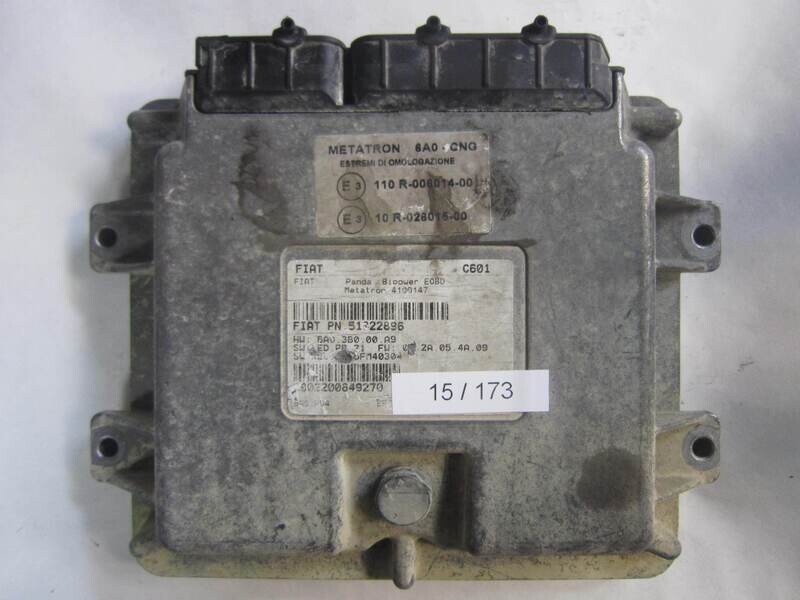 15-173 Centralina Metano Metatron 51822896 10 R-026015-00 10R02601500 4100147 110 R-006014-00    FIAT  Benzina/Metano PANDA 1.2