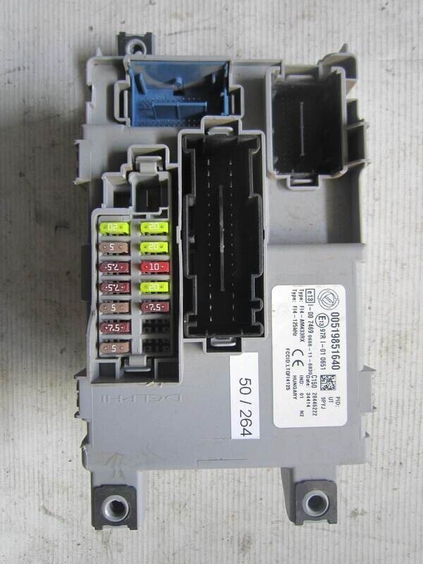 50-264 Body Computer Delphi 00519851640 28446222 FI4-AM433RX ALFA ROMEO / FIAT / LANCIA Benzina PANDA