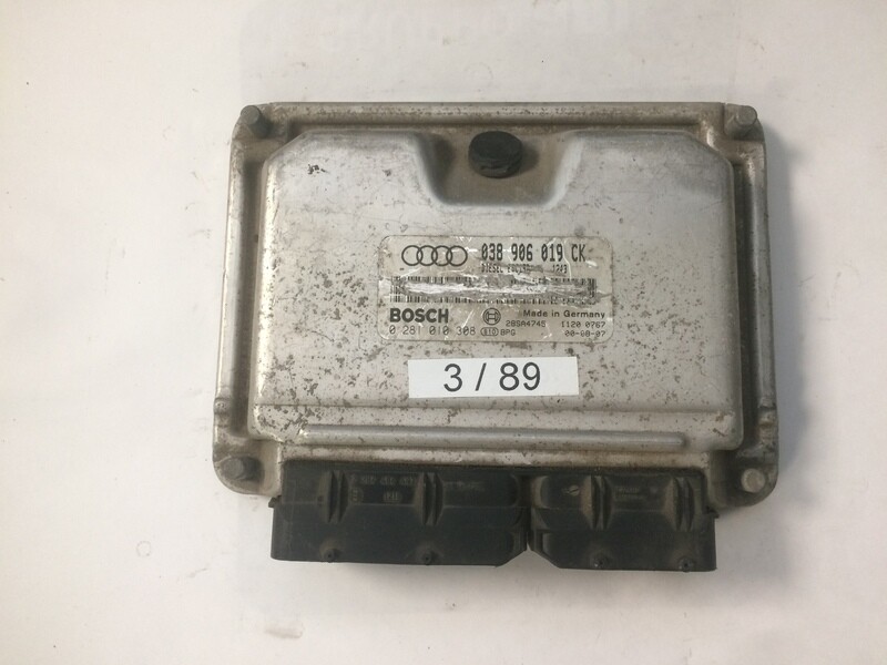 3-89 Centralina Motore Bosch 0281010308 038906019CK 28SA4745 VOLKSWAGEN AUDI AUDI A3 1.9 TDI