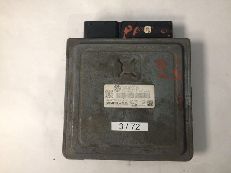 3-72 Centralina Motore SIEMENS 5WP45500AH 03g906018 5WP45500AH VOLKSWAGEN VOLKSWAGEN PASSAT 2. 0 TDI 140CV