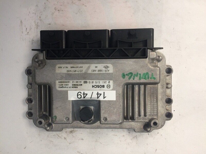 14-49 Centralina Motore Bosch 0261S15019 0 261 S15 019 237105748R  1039S94809  237107788R  A2819001403  RENAULT  Twingo