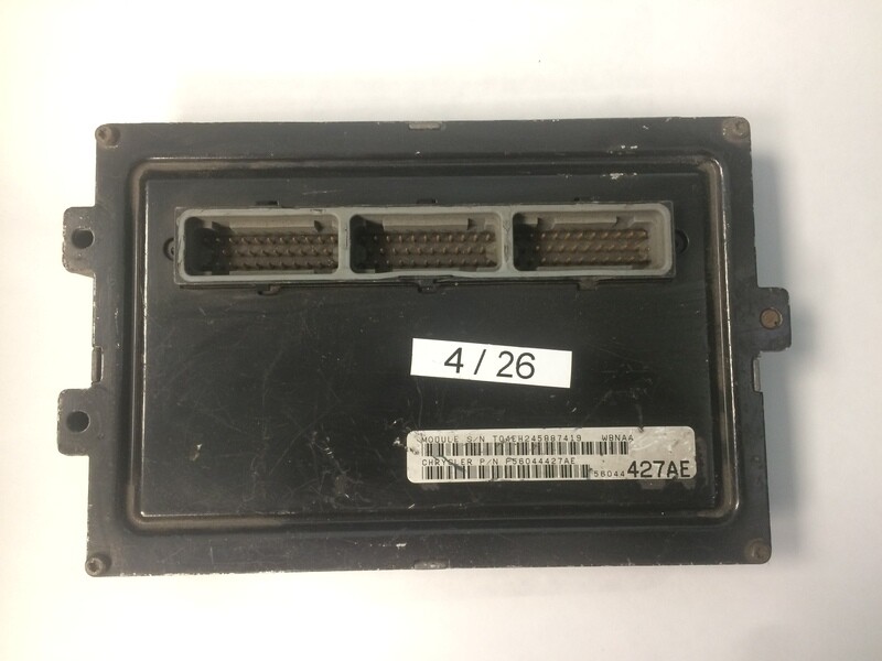 4-26 Centralina Motore Chrysler 560444 27AE 56044427AE TO4EH245887419 WBNAA JEEP Diesel GRAND CHEROKEE 3.1